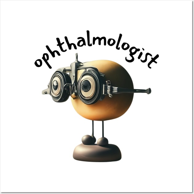 Abstract Ophthalmologist ,brafdesign Wall Art by Brafdesign